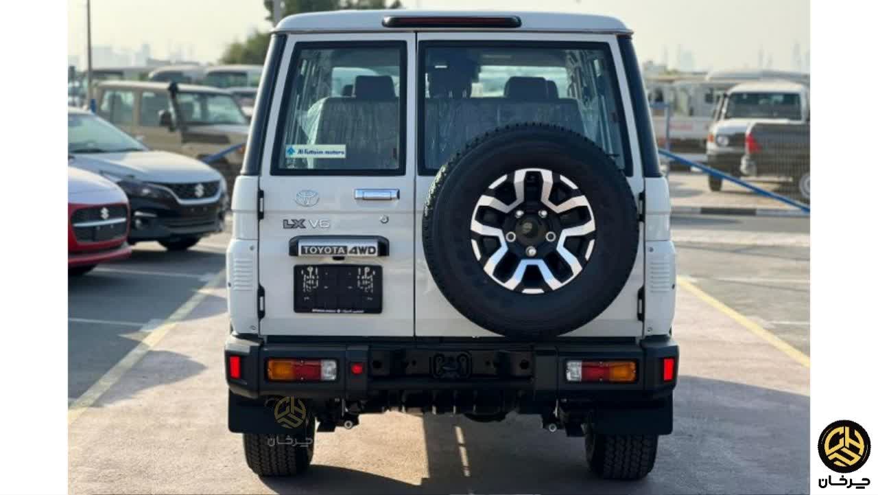 گواهی تایید نوع تویوتا لندکروزر LX وارداتی برساوش صادر شد تویوتا لندکروز ال ایکس سری هفتاد TOYOTA LADCRUISER LX