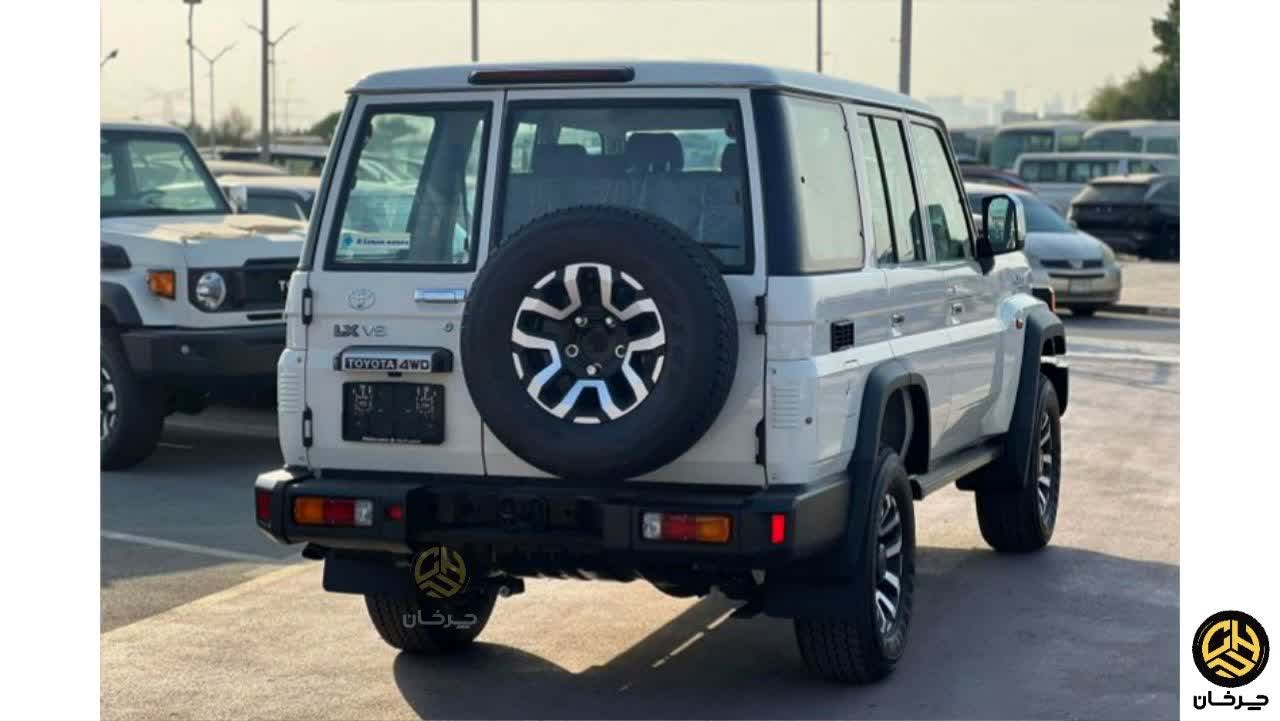 گواهی تایید نوع تویوتا لندکروزر LX وارداتی برساوش صادر شد تویوتا لندکروز ال ایکس سری هفتاد TOYOTA LADCRUISER LX