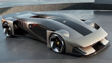 فراری F76 کانسپت، آینده‌ای دیجیتال از رؤیای سرعت منبع سایت چرخان
