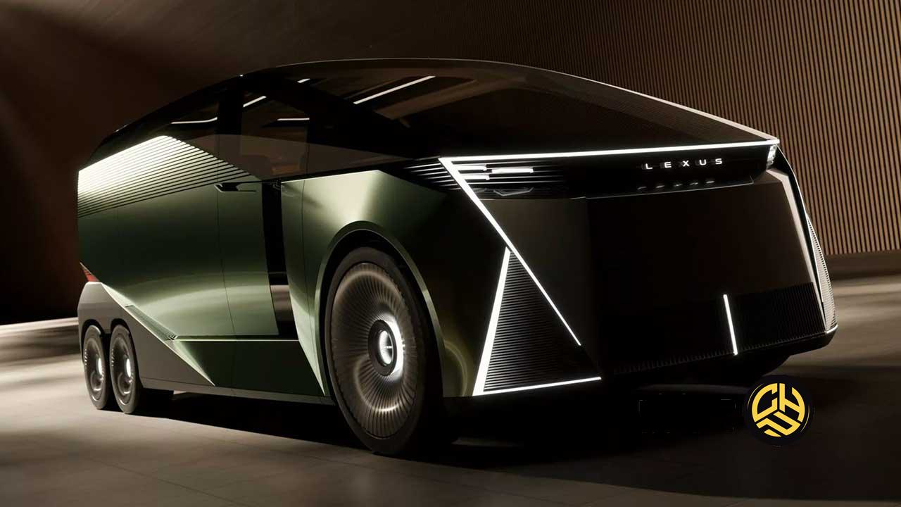 لکسوس LS شش‌چرخ