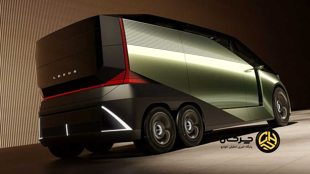 لکسوس LS شش‌چرخ