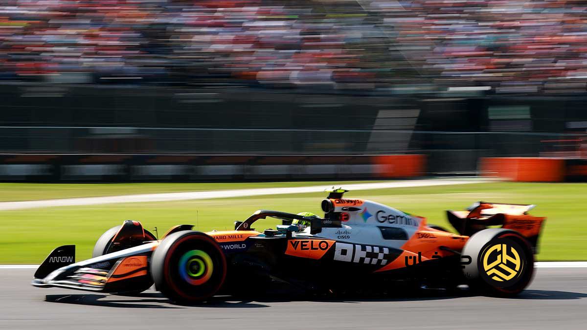 گزارش مسابقه فرمول یک مکزیک، بازگشت نوریس به صدر جدول مسابقه فرمول یک مکزیک