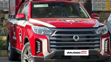 پیکاپ موسو گرند خان لباس آتش‌نشانی بر تن کرد منبع سایت چرخان