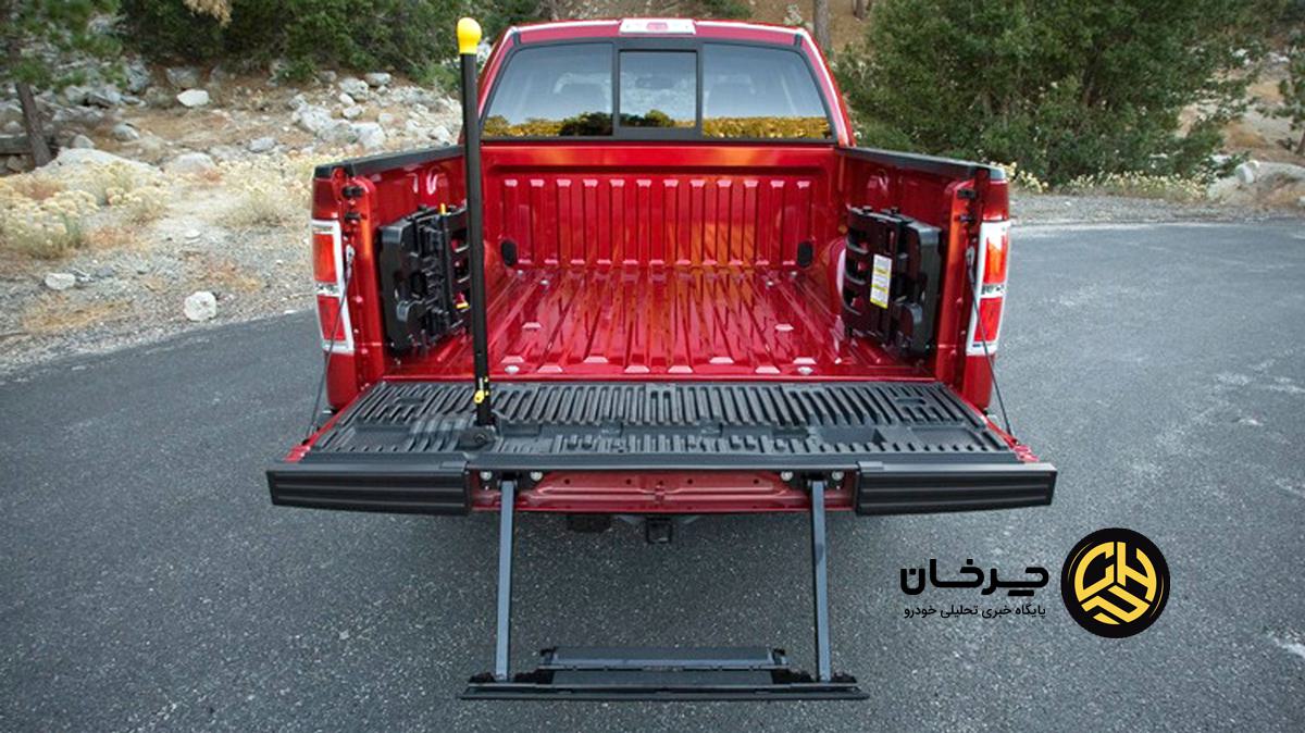 طراحی در عقب وانت بارها