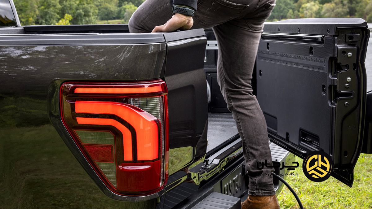 طراحی در عقب وانت بارها