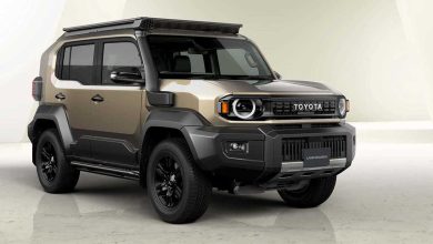 تویوتا لندکروزر FJ معرفی شد، شاسی‌بلند آفرود جدید با ابعاد کوچک منبع سایت چرخان