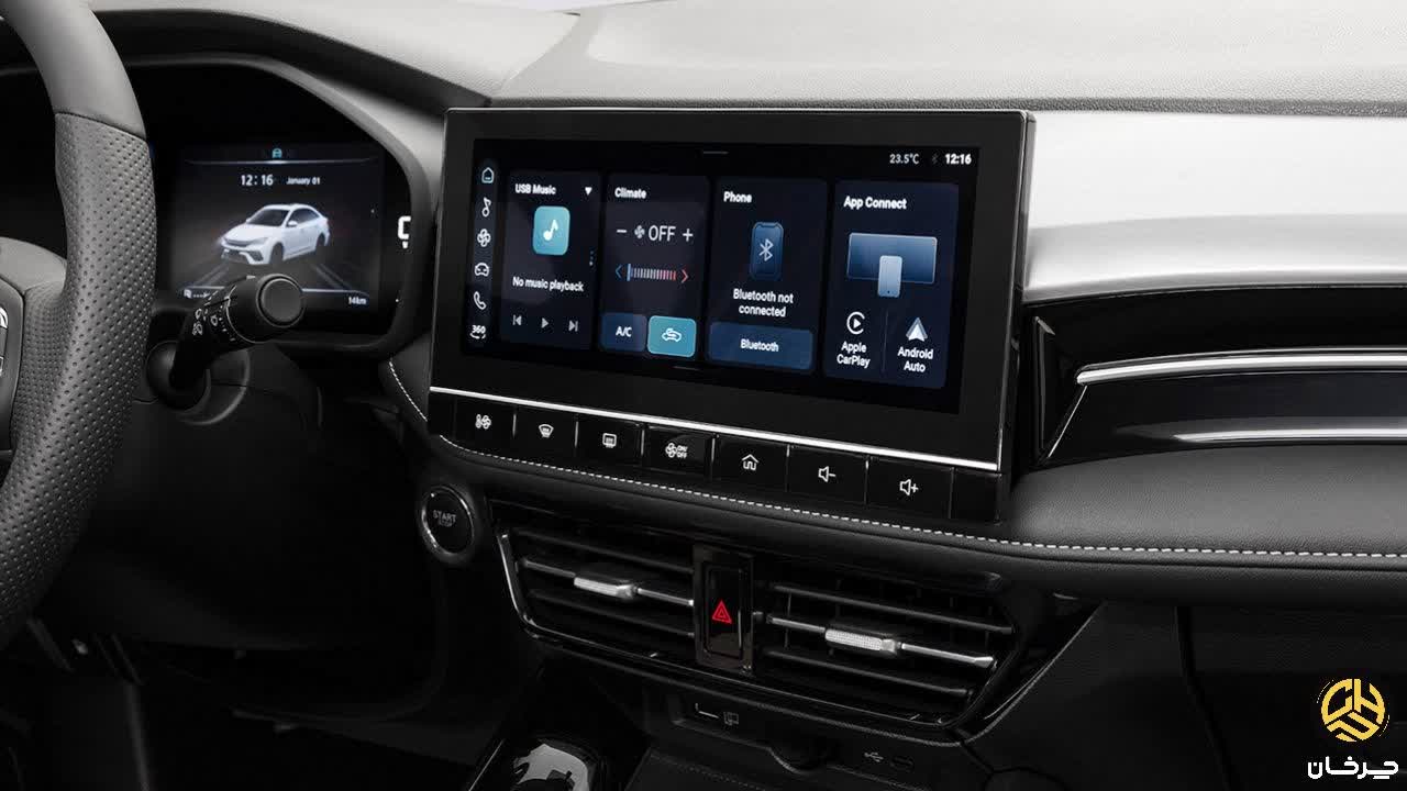 ام جی 5 جدید سام سی اف 5 NEW MG 5 FMC SAM CF5