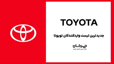 واردکنندگان خودروهای سواری تویوتا به ایران، به 74 شرکت رسید! منبع سایت چرخان