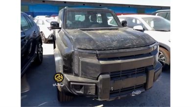 نمونه آزمایشی چری iCAR 03T در تیپ جدید وارد ایران شد منبع سایت چرخان