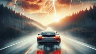 آیا چراغ‌ها و برف‌پاک‌کن‌ها شعاع حرکتی خودرو برقی شما را کاهش می‌دهند؟ منبع سایت چرخان