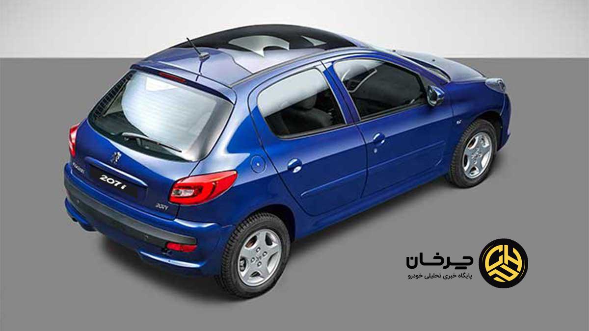 قیمت انواع پژو 207