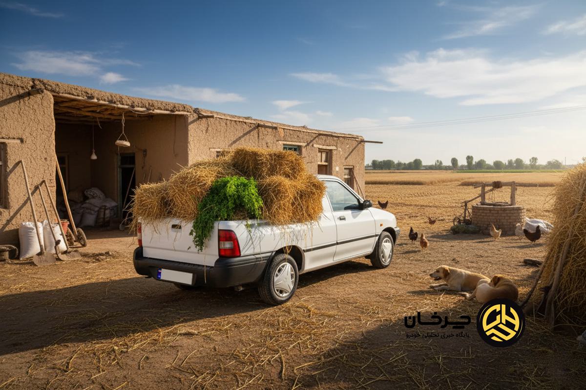 تاخیر پراید وانت