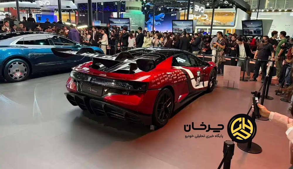 بیوایدی یانگ وانگ U9 اکستریم؛ ابرخودروی تمامبرقی با بیش از ۳۰۰۰ اسببخار بیوایدی یانگ وانگ U9 اکستریم
