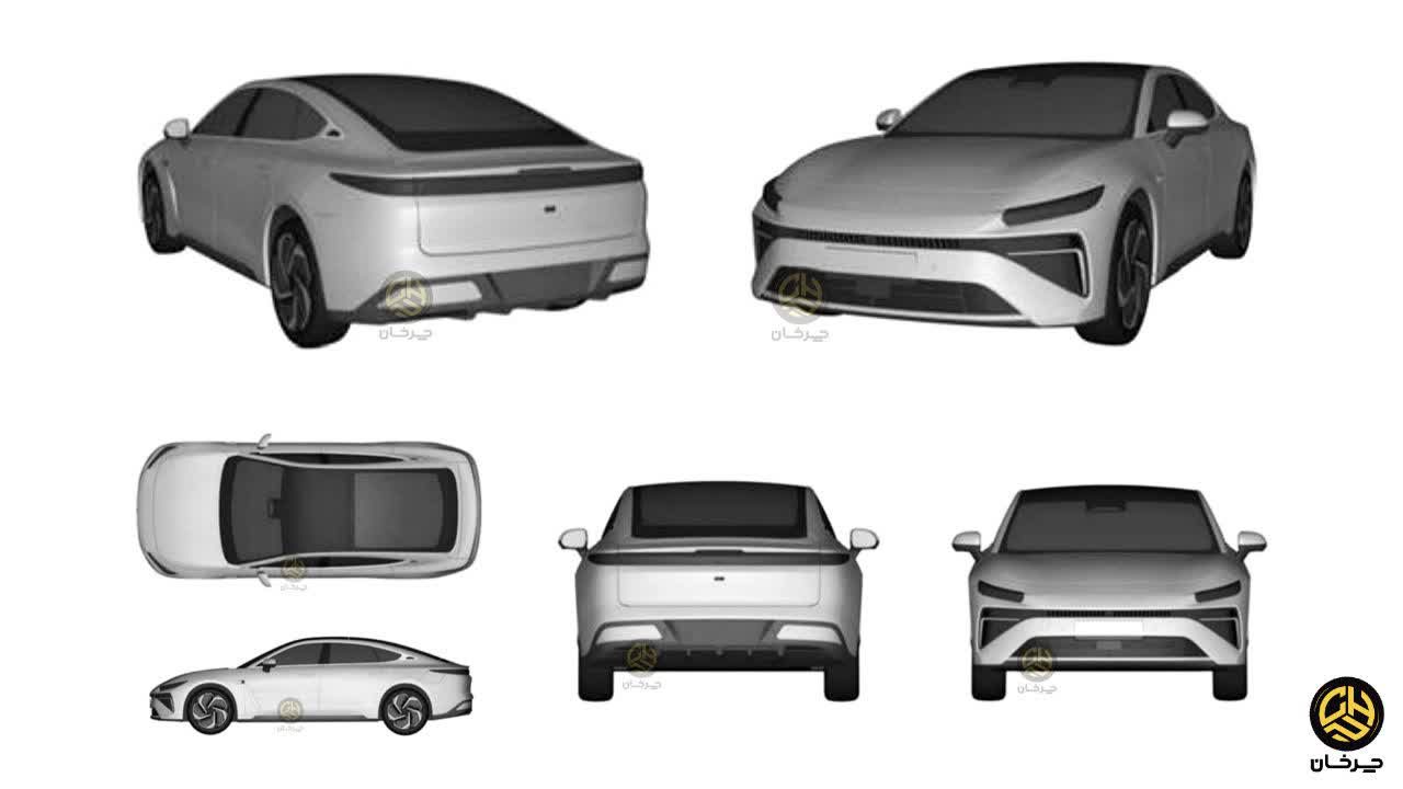 طرح اکسید اکسلانتیکس ای اس NEW CHERY EXEED EXLANTIX ES