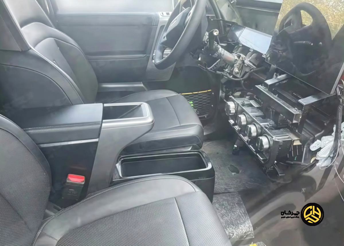 چری iCaur V25 مشاهده شد؛ شاسیبلند جدید و بزرگتر با پیشرانه هیبریدی چری iCaur V25