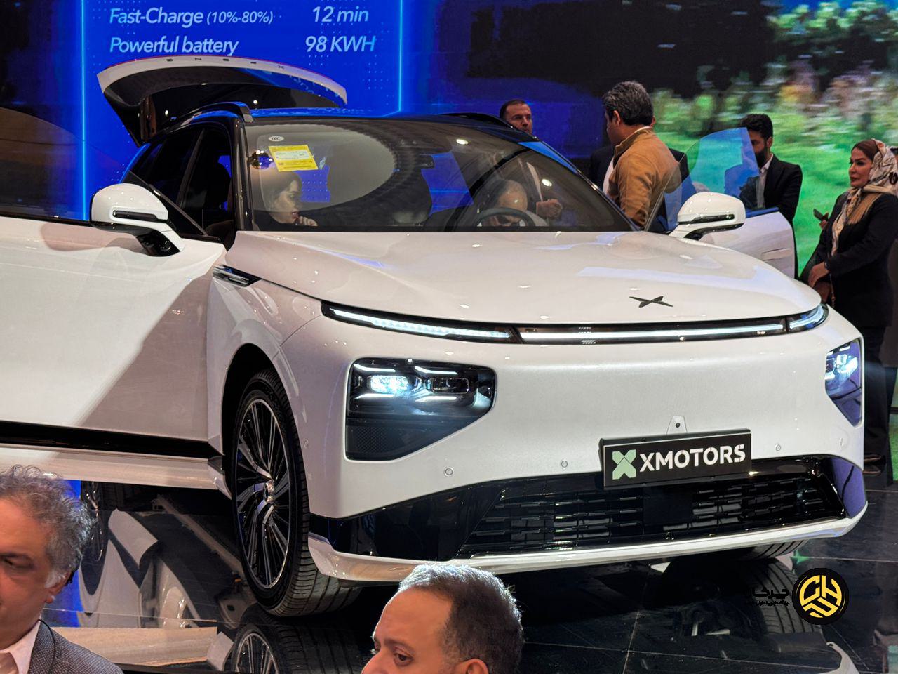 رونمایی از سه خودروی ایکس پنگ وارداتی توسط ایکس موتورز