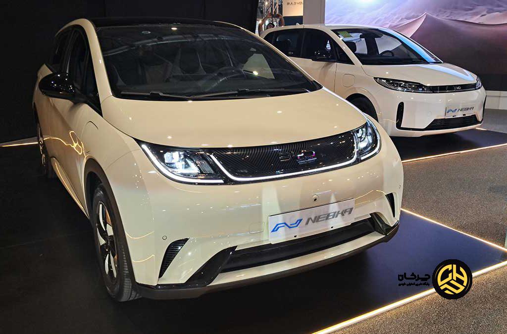 خودروهای BYD نبکا