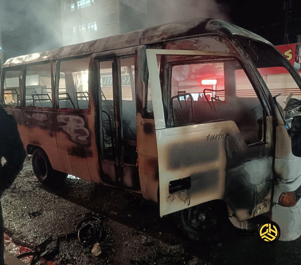 سوختن خودرو