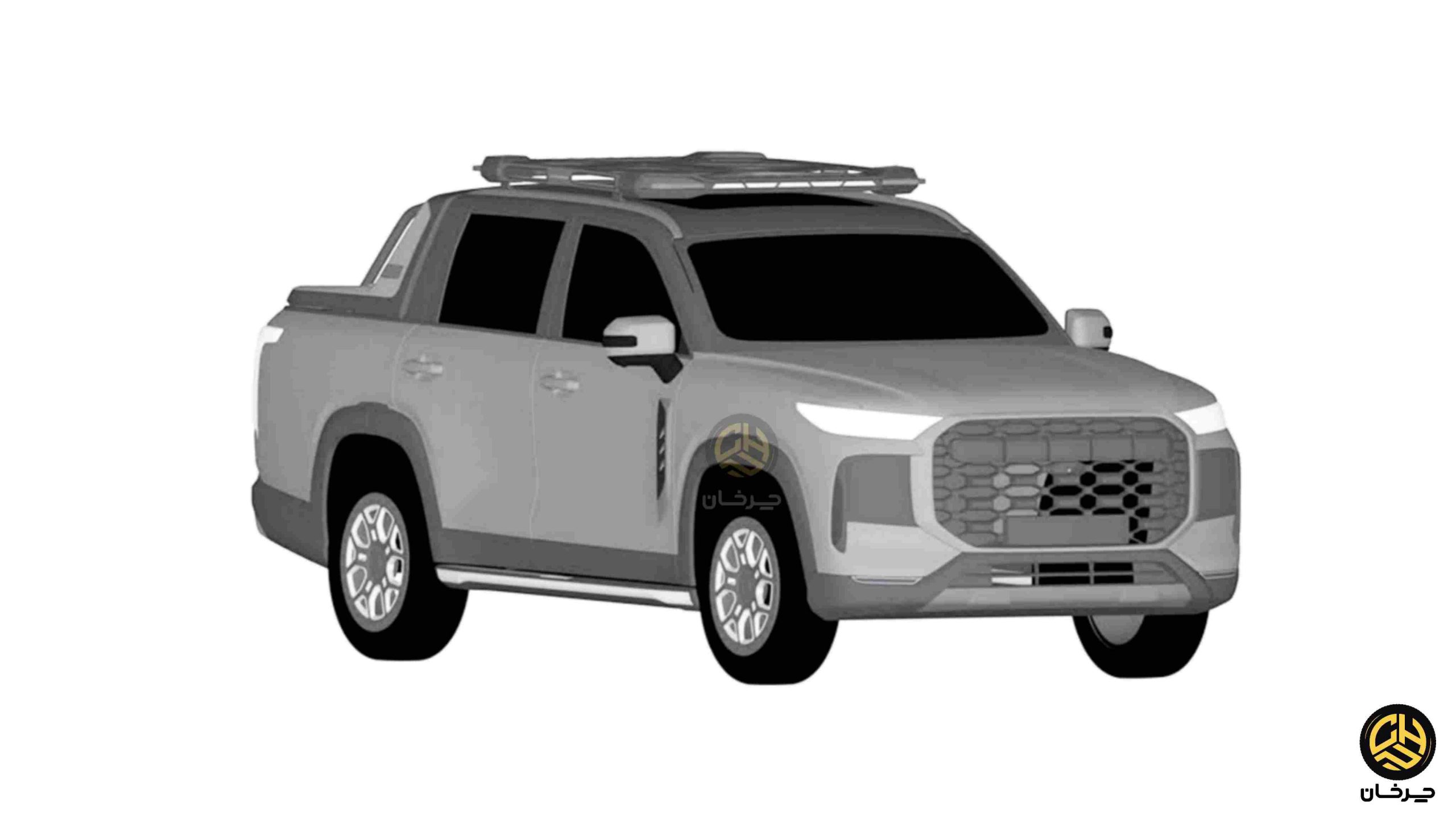 پیکاپ جدید چری NEW CHERY SUV PICKUP T1TP