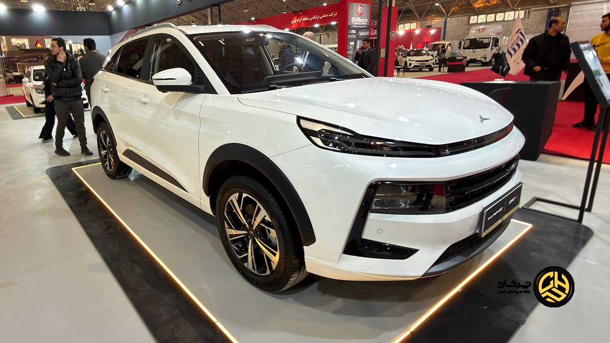 کرمان موتور در نمایشگاه خودروی تبریز