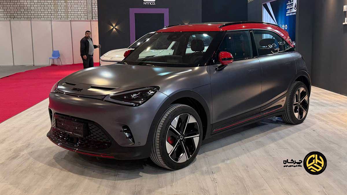 نگین تندیس الماس در نمایشگاه خودروی تبریز