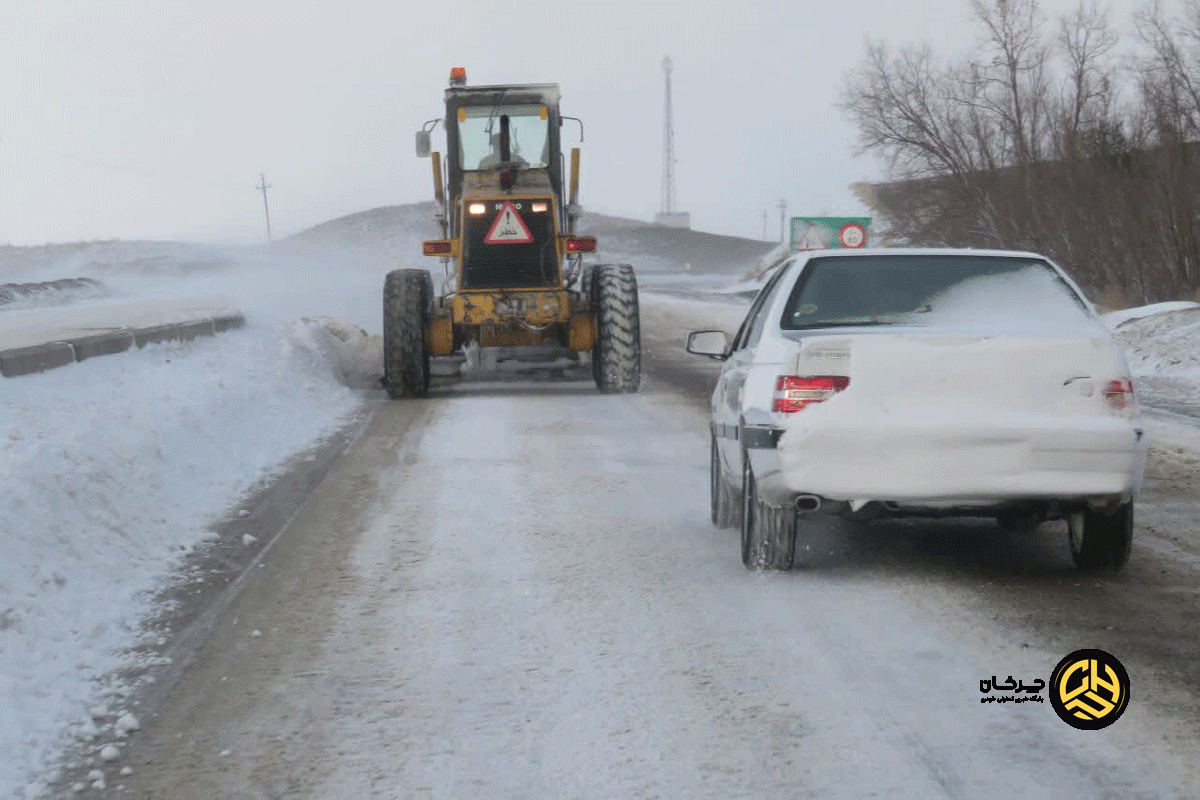 برف جاده