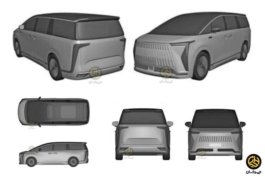 طرح خودرو چری اکسید E08 در ایران ثبت شد