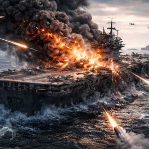 آیا غرق شدن ناو هواپیمابر آمریکا ممکن است؟ بررسی یک سناریوی نظامی