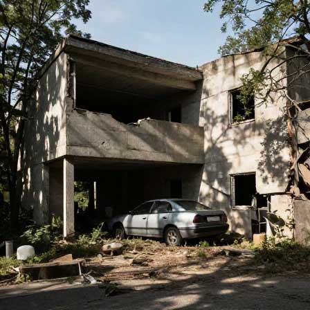 پارک خودرو در زمان جنگ