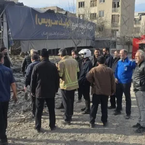 آسیب دیدن تعمیرگاه مرکزی شماره یک ایران‌خودرو در پی حمله به ساختمان مجاور