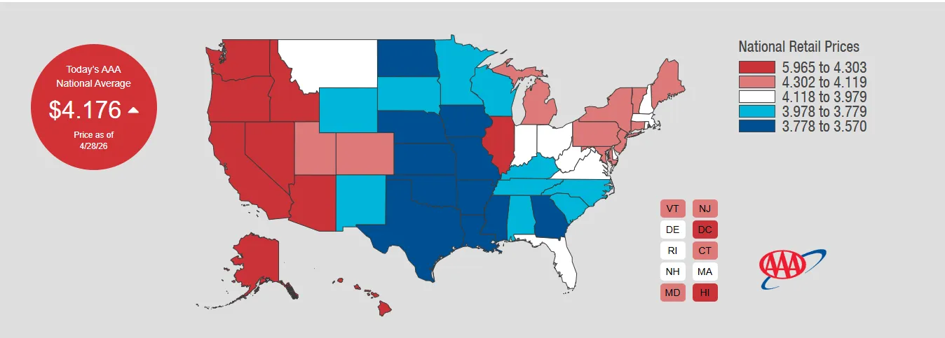 طوفان قیمتی در بازار سوخت آمریکا؛ دیزل تا مرز انفجار پیش رفت