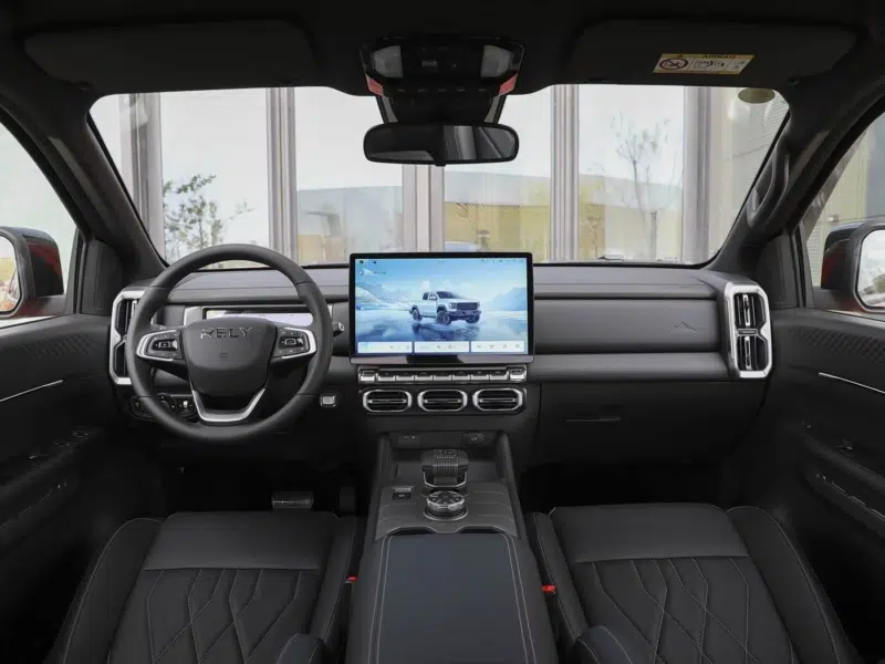 چری Rely R08 Pro معرفی شد؛ پیکاپ آفرودی با موتور دیزل ۴۲۰ نیوتن‌متری و 4×4 برای رقابت با GWM Cannon