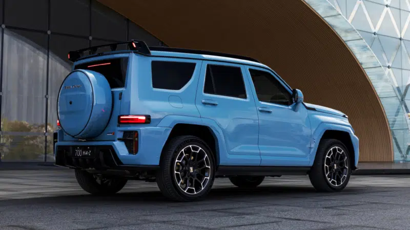 شاسی‌بلند لوکس GWM Tank 700 با قدرت ۸۶۴ اسب‌بخار در چین رونمایی شد