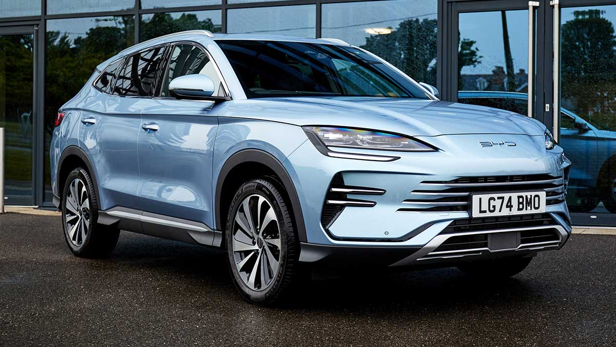 رانندگی با BYD سانگ پلاس