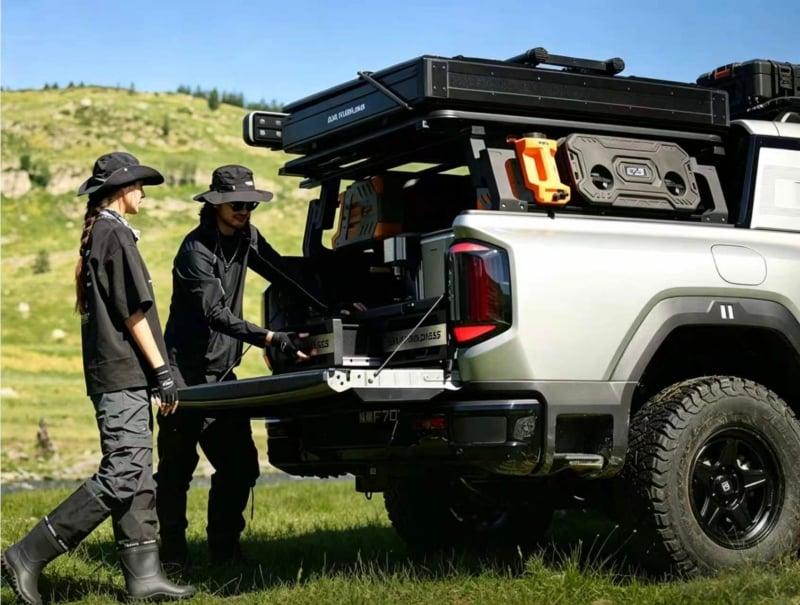 رونمایی جت‌تور F700؛ پیکاپ پلاگین‌هیبریدی با برد ۱۳۰۰ کیلومتر