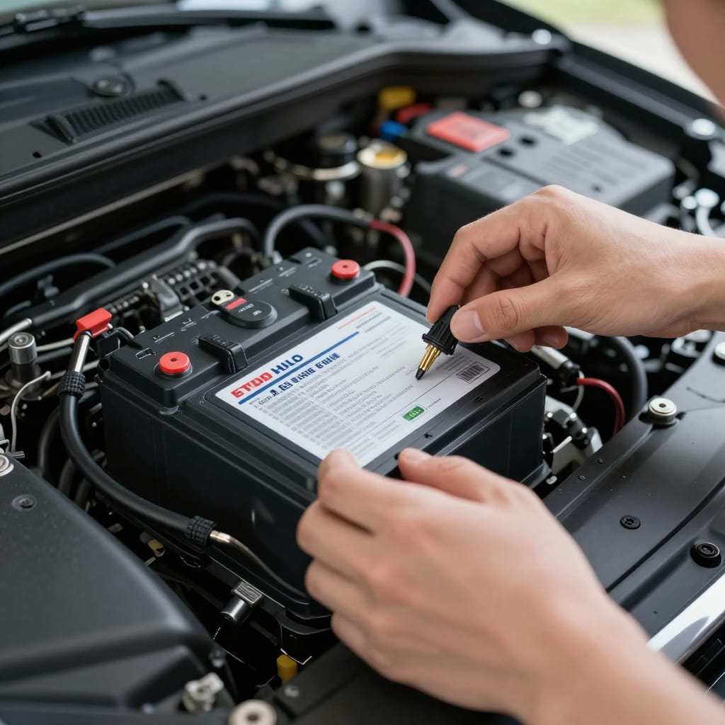 تعویض ماژول معیوب در پک باتری خودروهای هیبریدی با دقت فنی