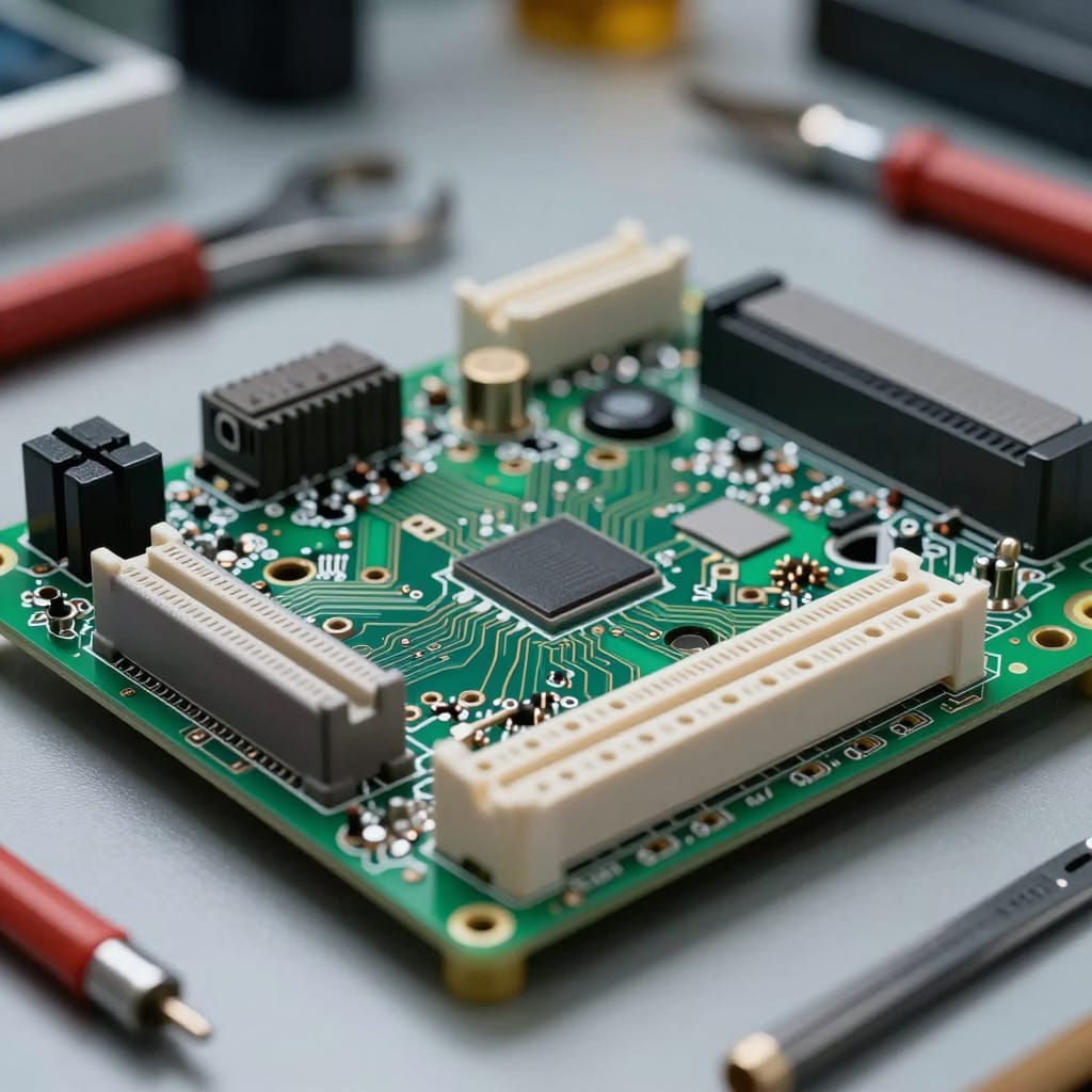 ECU چیست و چگونه کار میکند؟ نمای نزدیک برد داخلی ECU خودرو با قطعات الکترونیکی