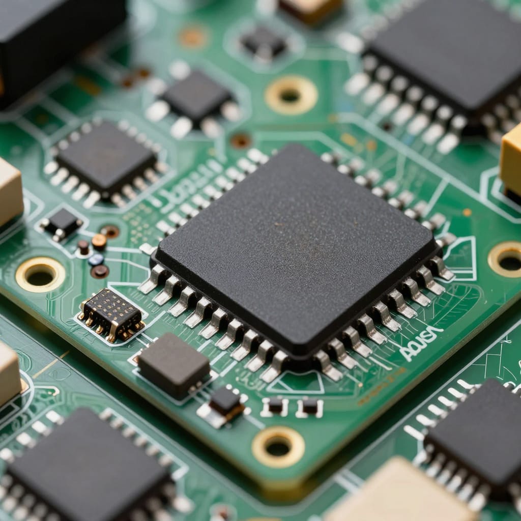 ECU چیست و چگونه کار میکند؟ نمای ماکرو از میکروکنترلرها و قطعات ECU در برد