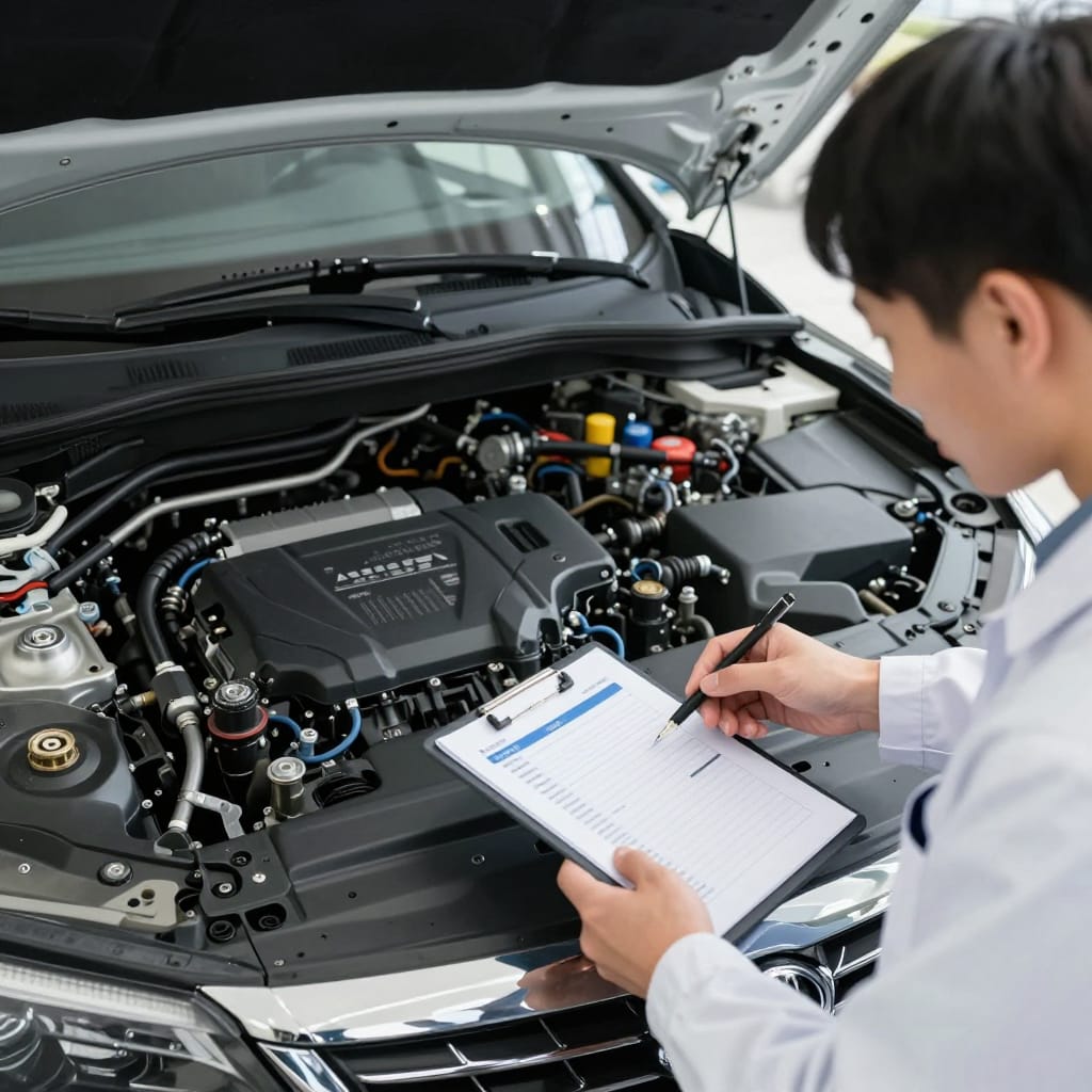 تعویض قطعات و بررسی هزینه‌ها در روند نگهداری خودروهای هیبریدی توسط تکنسین