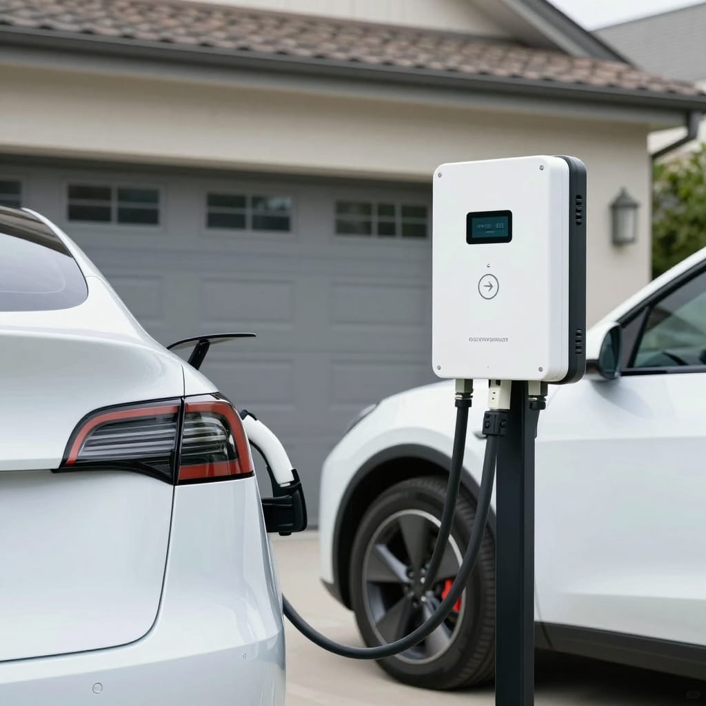 بررسی ایمنی کابل و تجهیزات حفاظتی حین شارژ خودرو برقی در خانه