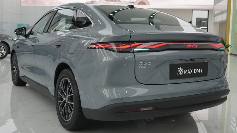 BYD Qin Max در راه بازار چین؛ سدان برقی و پلاگین‌هیبریدی قبل از عرضه رسمی وارد نمایشگاه‌ها شد