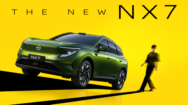 نیسان NX7 رونمایی شد: شاسی‌بلند جدید دونگ‌فنگ با لایدار سقفی و ارتباط با خانواده NX8