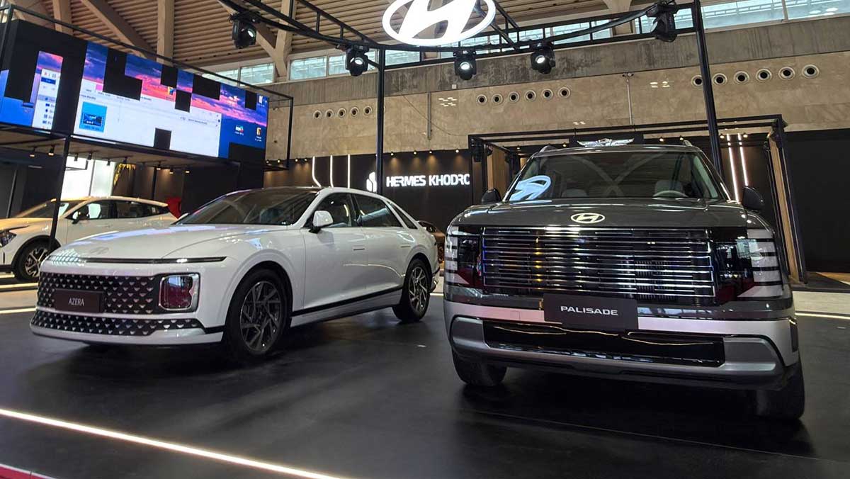 هرمس خودرو در نمایشگاه تهران