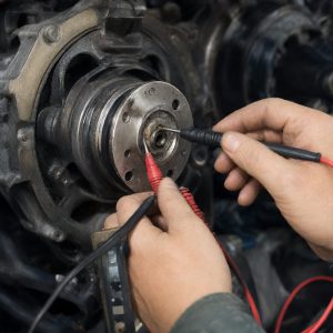 نحوه تست سنسور موقعیت میل لنگ با مولتی‌متر (Crankshaft Position Sensor)