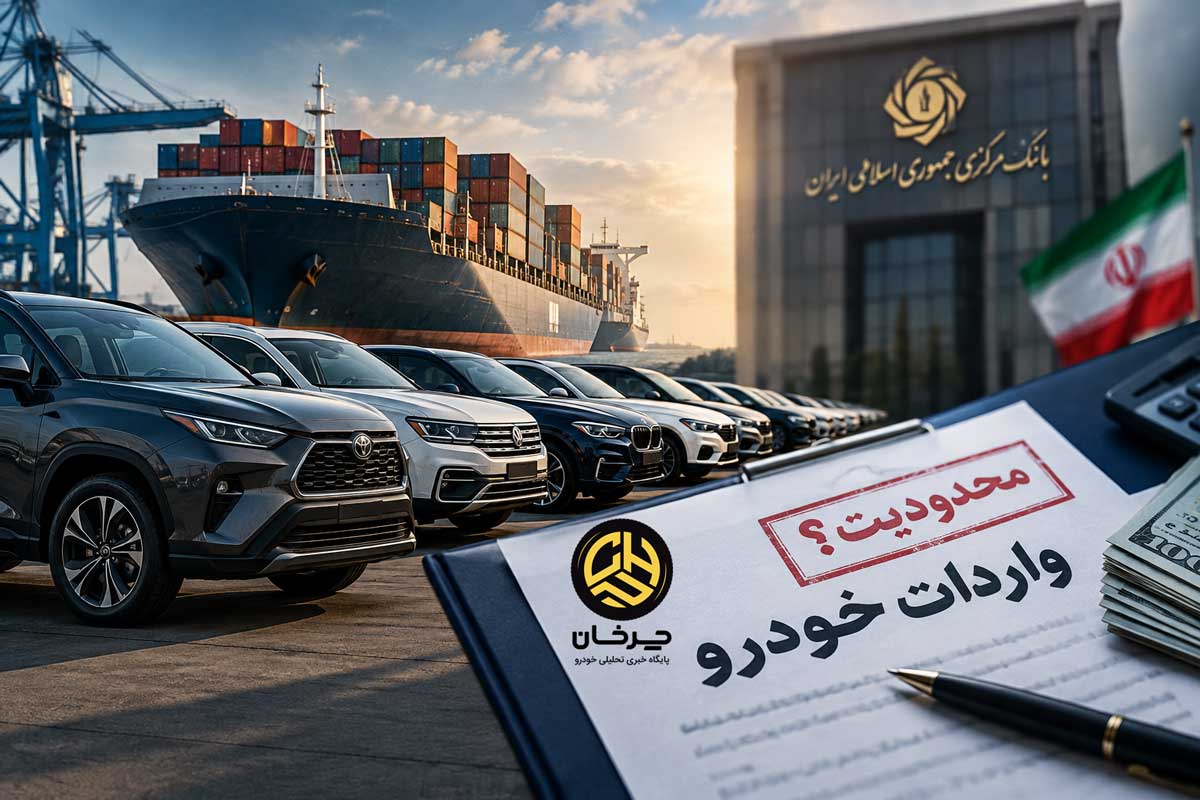 محدودیت واردات خودرو