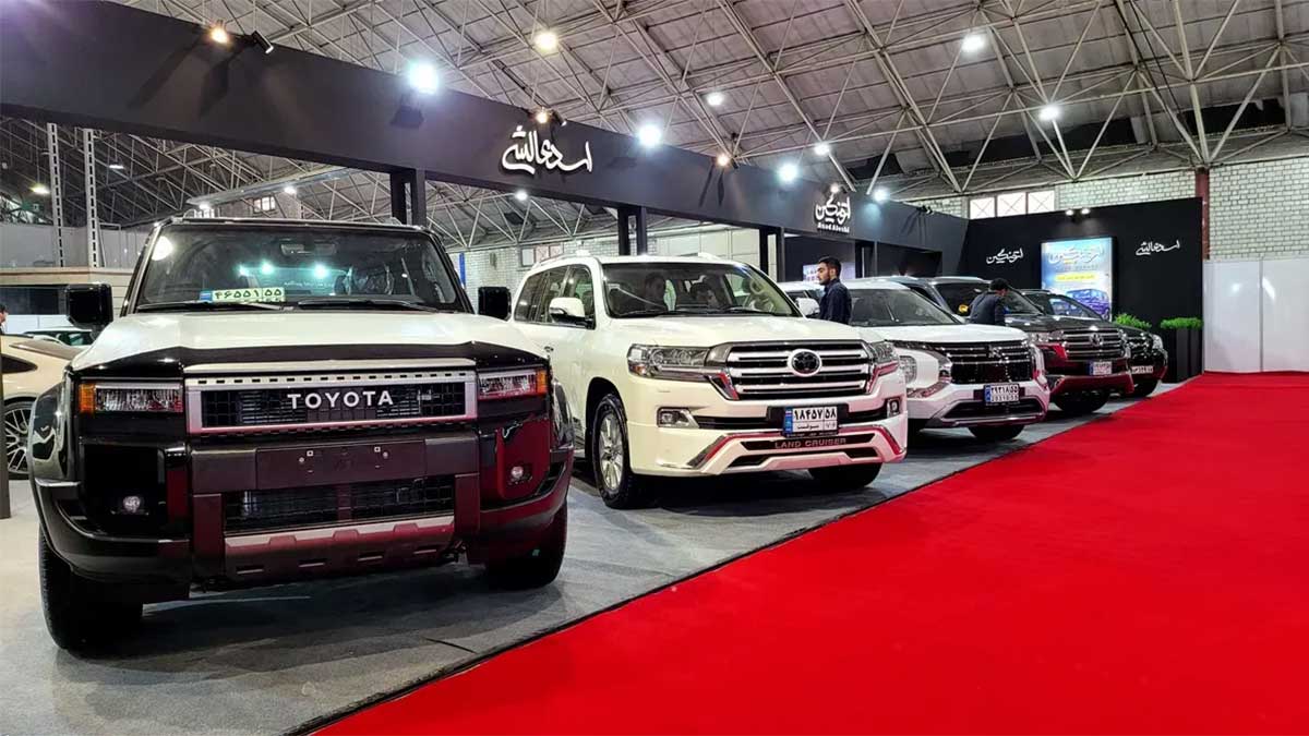 نمایشگاه صنعت خودرو ایران در تبریز