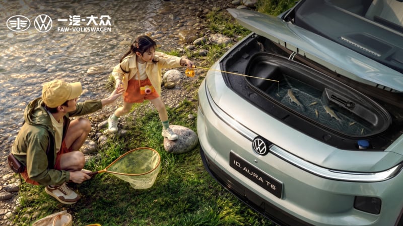 فولکس‌واگن ID. Aura T6 وارد بازار چین شد